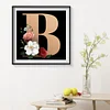 Diamond Painting -DIY Round Drill Letter B