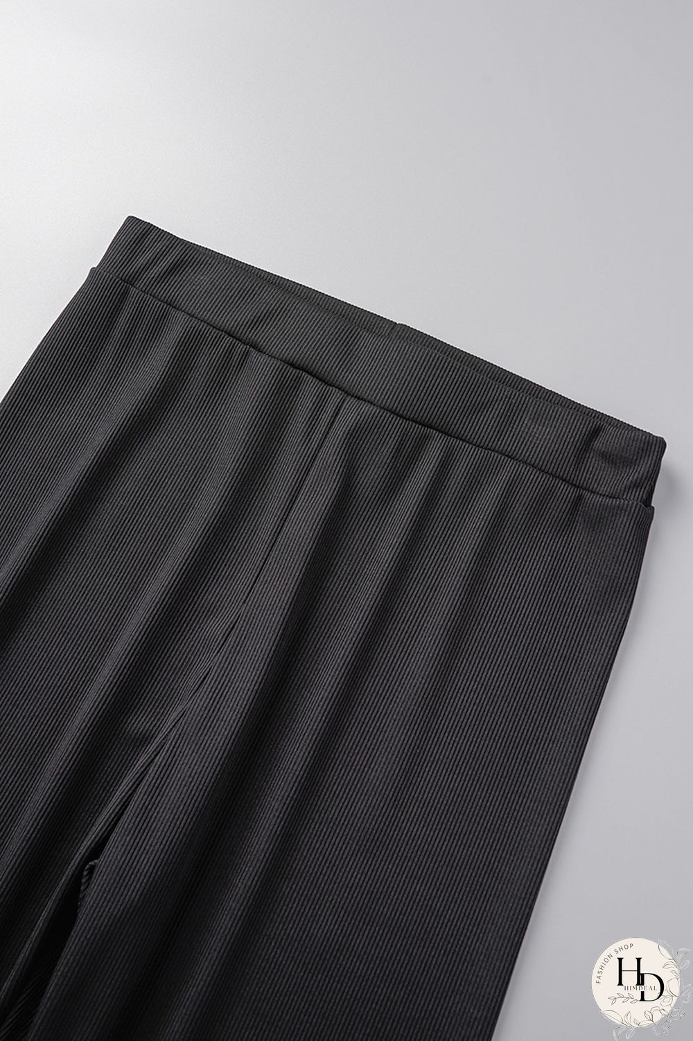 Black Sportswear Solid Patchwork Oblique Collar Sleeveless Two Pieces