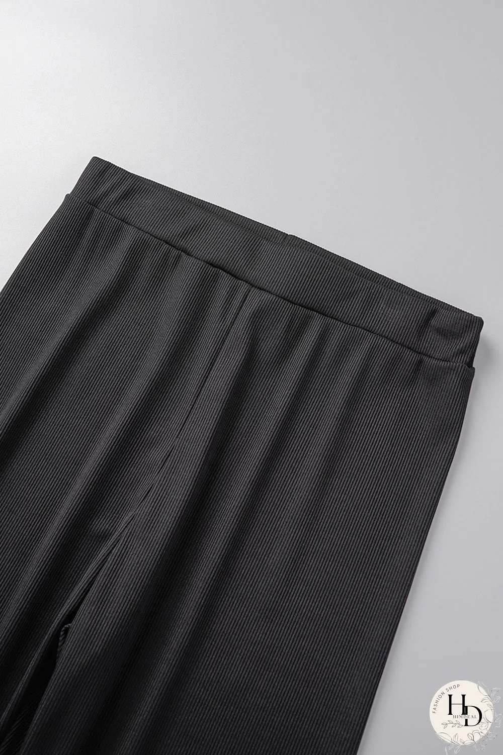 Black Sportswear Solid Patchwork Oblique Collar Sleeveless Two Pieces