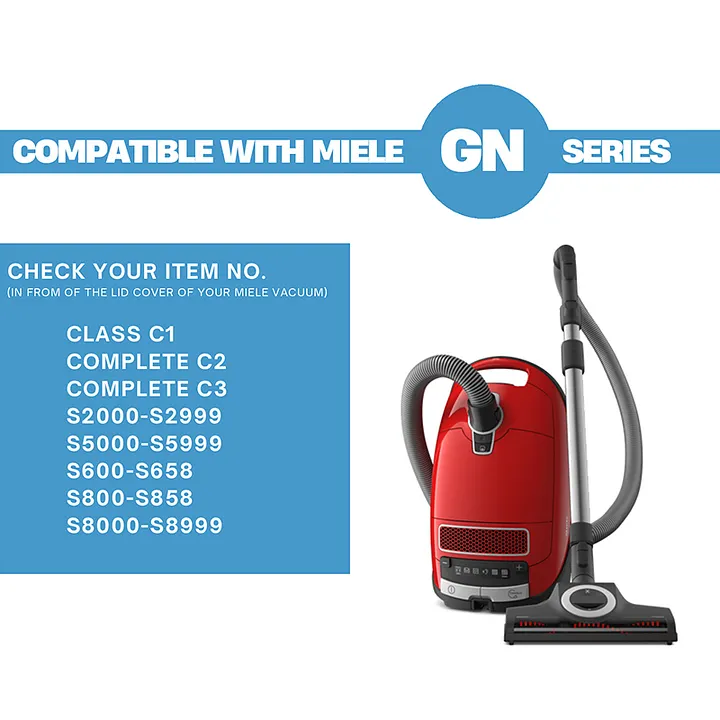 Lot De 5 Sacs Aspirateur Compatible Miele Classic C1 C2 C3 S2000 S5000 S8000 - Hoover Telios Sac Aspirateur Miele Avec Filtre Lot De 5 Sacs Aspirateur Compatible Miele Classic C1 C2 C3 S2000 S5000 S8000 - Hoover Telios Sac Aspirateur Miele Avec Filtre