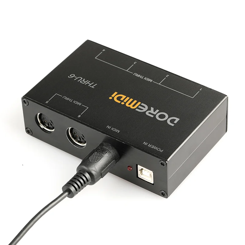 DOREMiDi MIDI THRU 6 Thru Box Controller