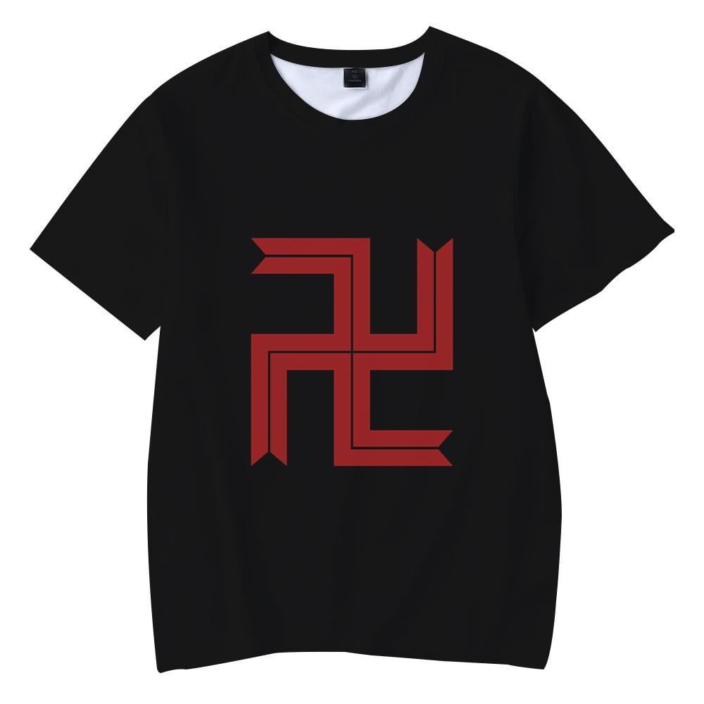 Tokyo Revengers T-Shirt Crew Neck Short Sleeves Top for Kids Adult Home Outdoor Wear