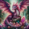 (Multi-Style) Dragon-11CT Stamped Cross Stitch 50*50cm tapestrymarket