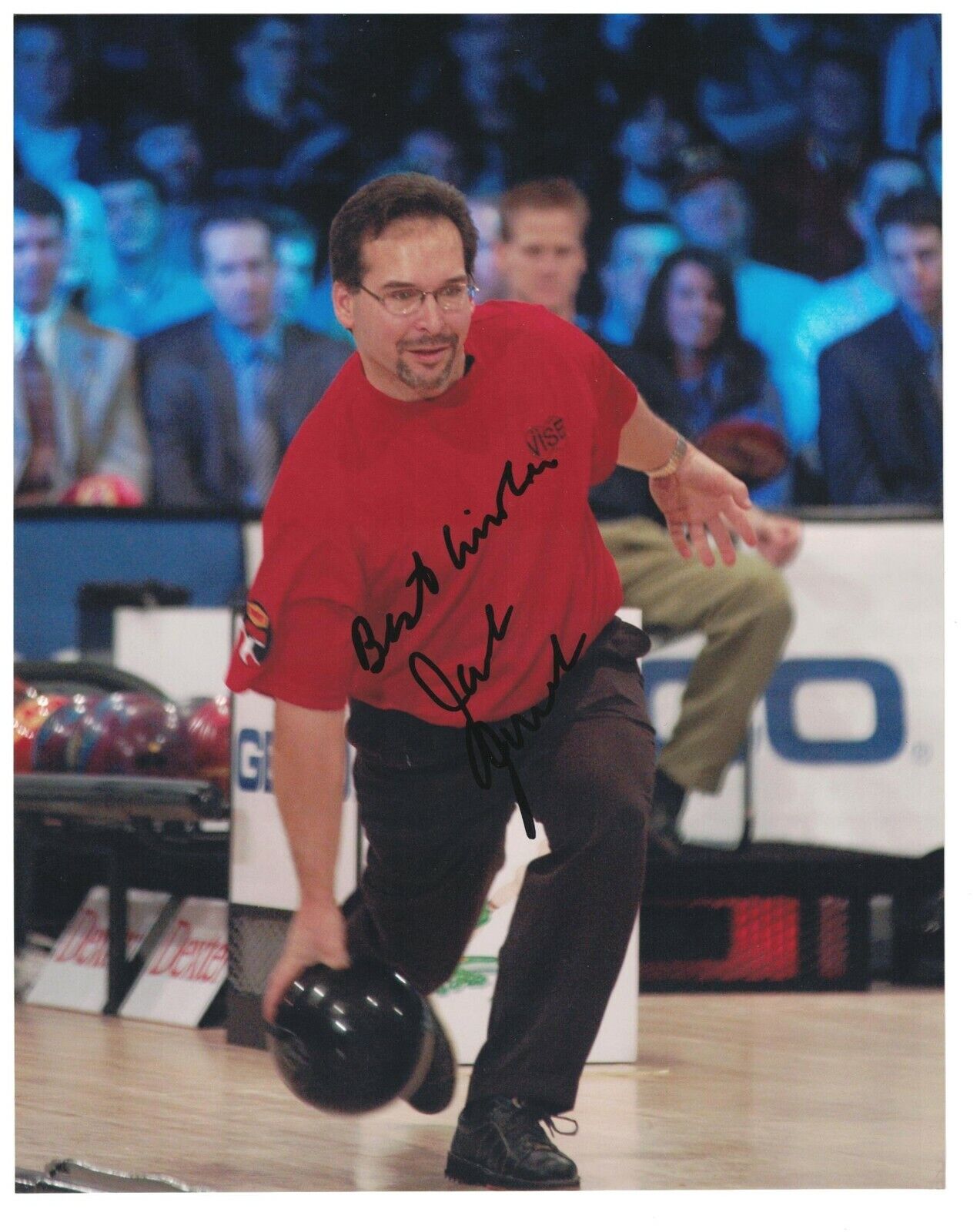 Jack Jurek Signed Autographed 8x10 Photo Poster painting Professional Bowler Bowling