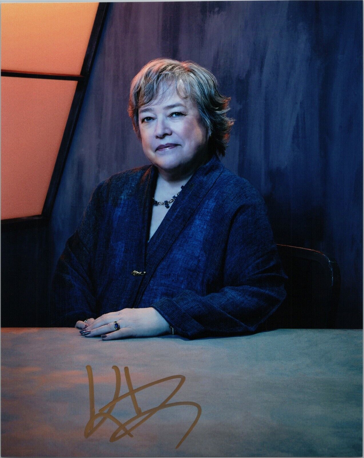 KATHY BATES Authentic Hand-Signed ~HARRY'S LAW~ 8x10 Photo Poster painting B