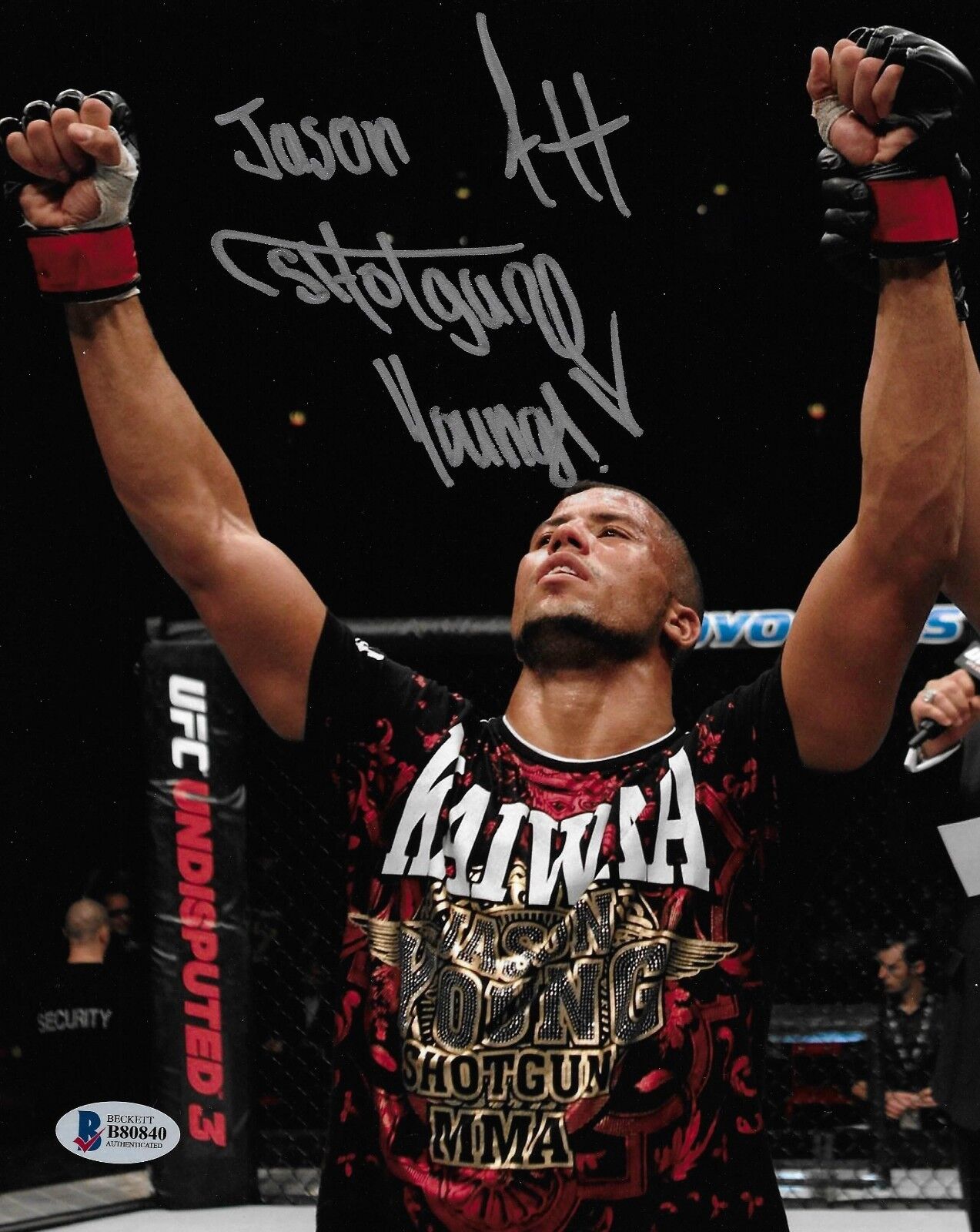 Jason Young Signed 8x10 Photo Poster painting BAS Beckett COA UFC Picture Autograph 131 138 Fuel