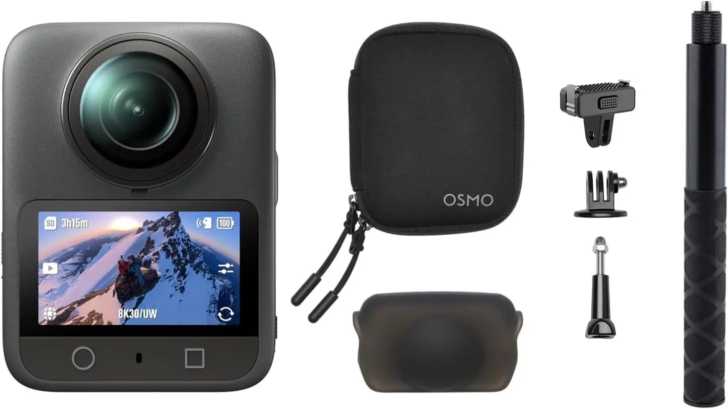 DJI Osmo 360 Skiing Combo, 360 Action Camera
