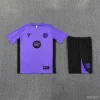 25/26 Barcelona Purple Joint Edition Short-Sleeve Training Kit