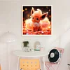 Pokémon Eevee-11CT Stamped Cross Stitch 40*40cm/15.75*15.75in