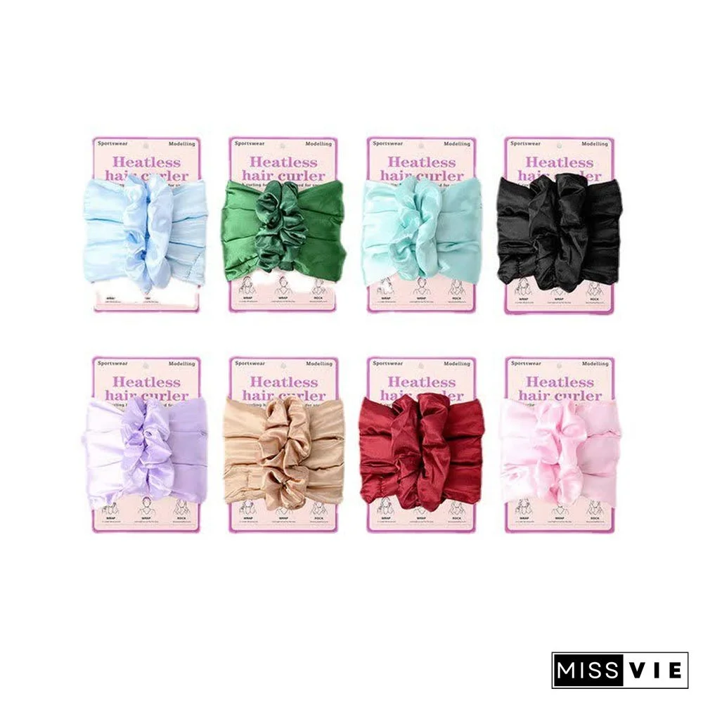 Lazy Heatless Hair Curler 3 Pieces