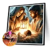Diamond Painting -5D Full Round Drill Jesus and Virgin