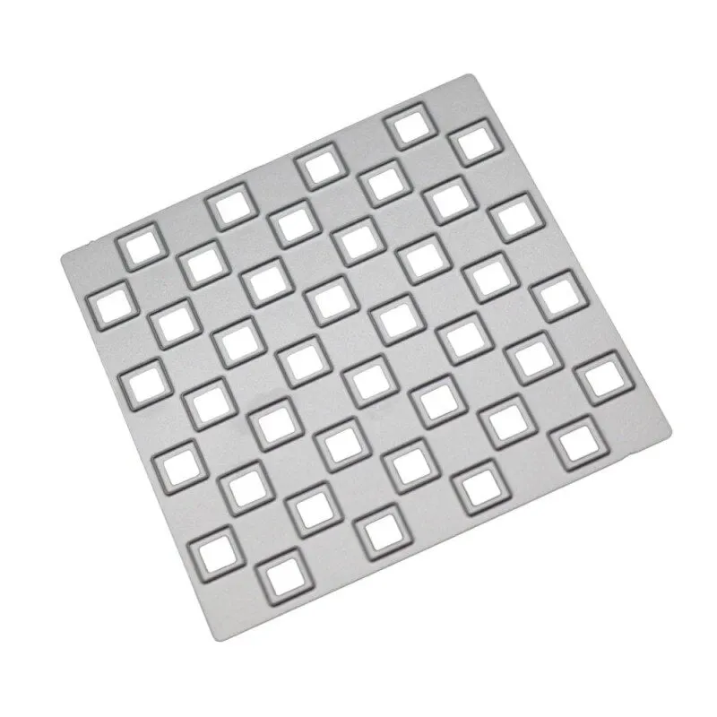 Square Background Christmas Metal Cutting Dies Stencil Lattice Die Cut Scrapbooking Embossing Stamps And Dies 2019 New Craft