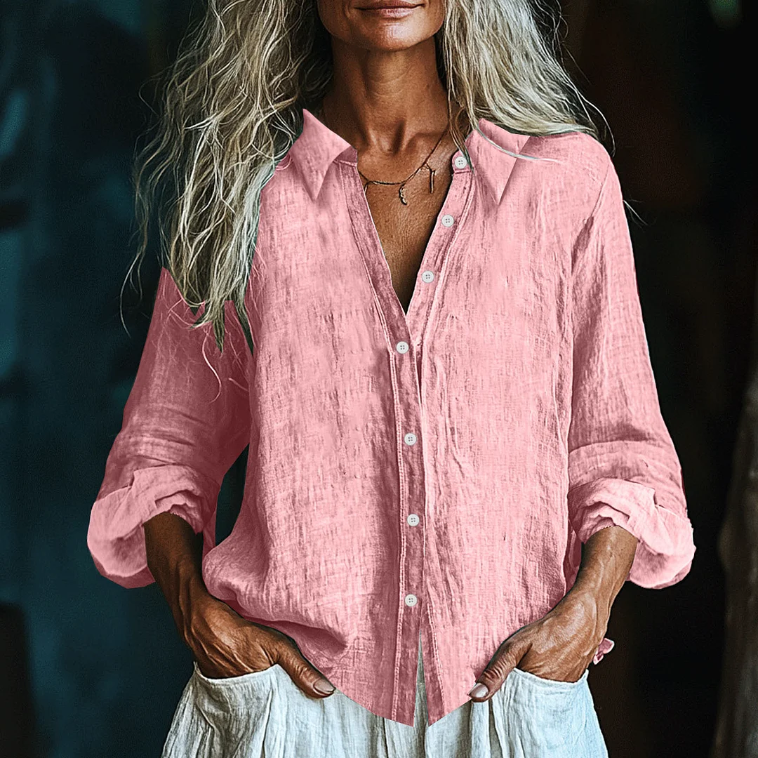 Athvotar Athvotar Years Of Shein Casual Cotton Leprosy Shirt New Explosion