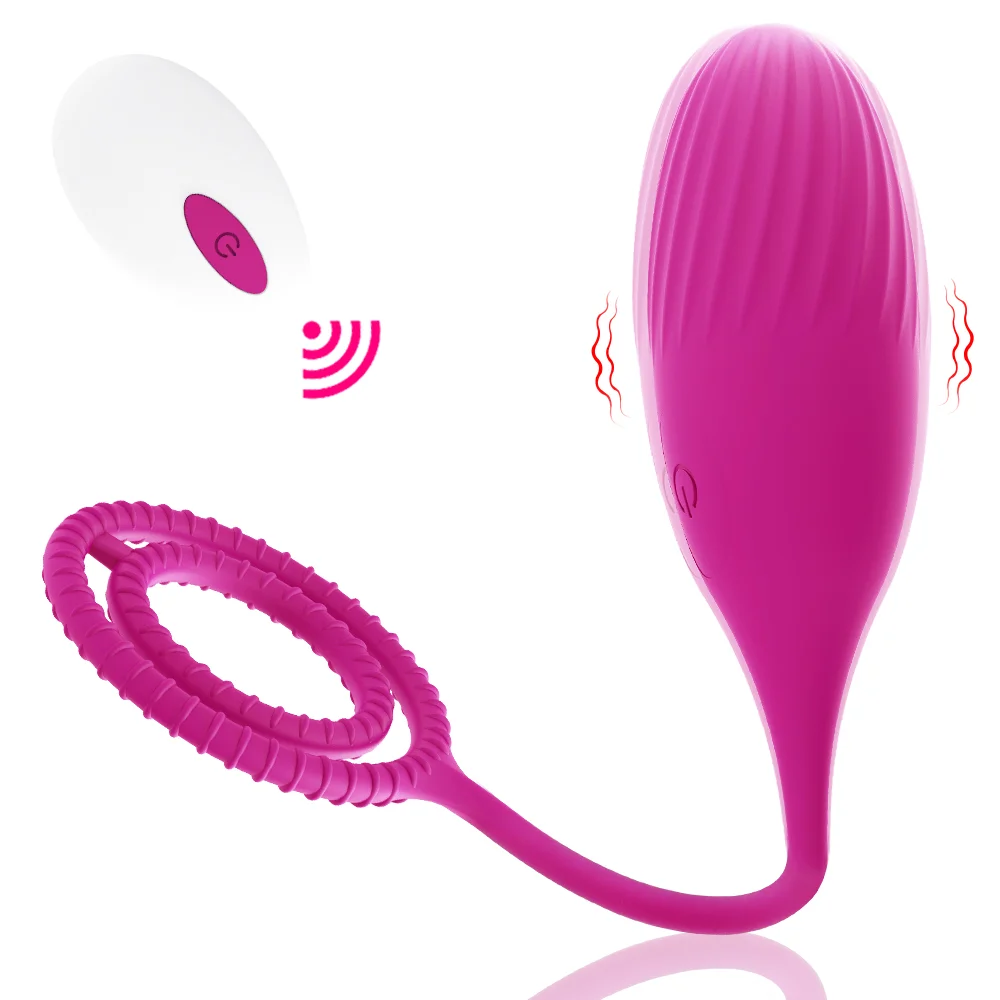 Sex Toys Vibrator for Women 12 Speeds Dildo Vibrating Egg Wireless Remote Anal Clitoris Stimulation with Rings Toy for Couples