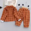 Autumn Baby Boys Formal Suits Toddler Infant Sets 2 Pcs
