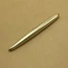 Handmade pure copper 18K gold plated concealed nib fountain pen/ballpoint pen/collectible