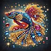DIY Partial Special Shaped Drill Diamond Painting-Fish