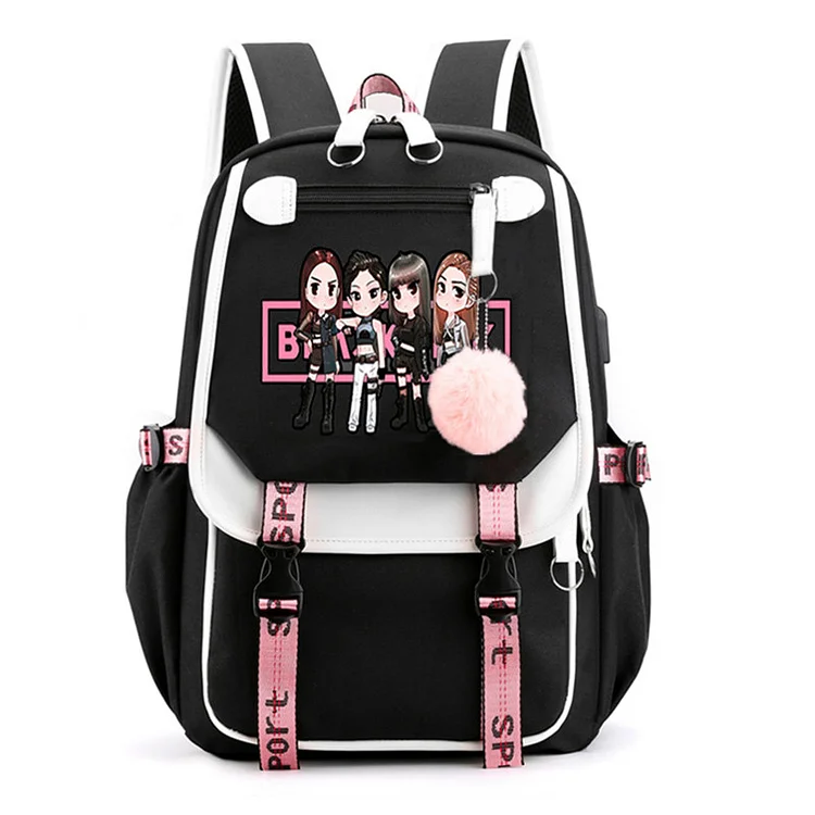 BLACKPINK Cute Character Backpack