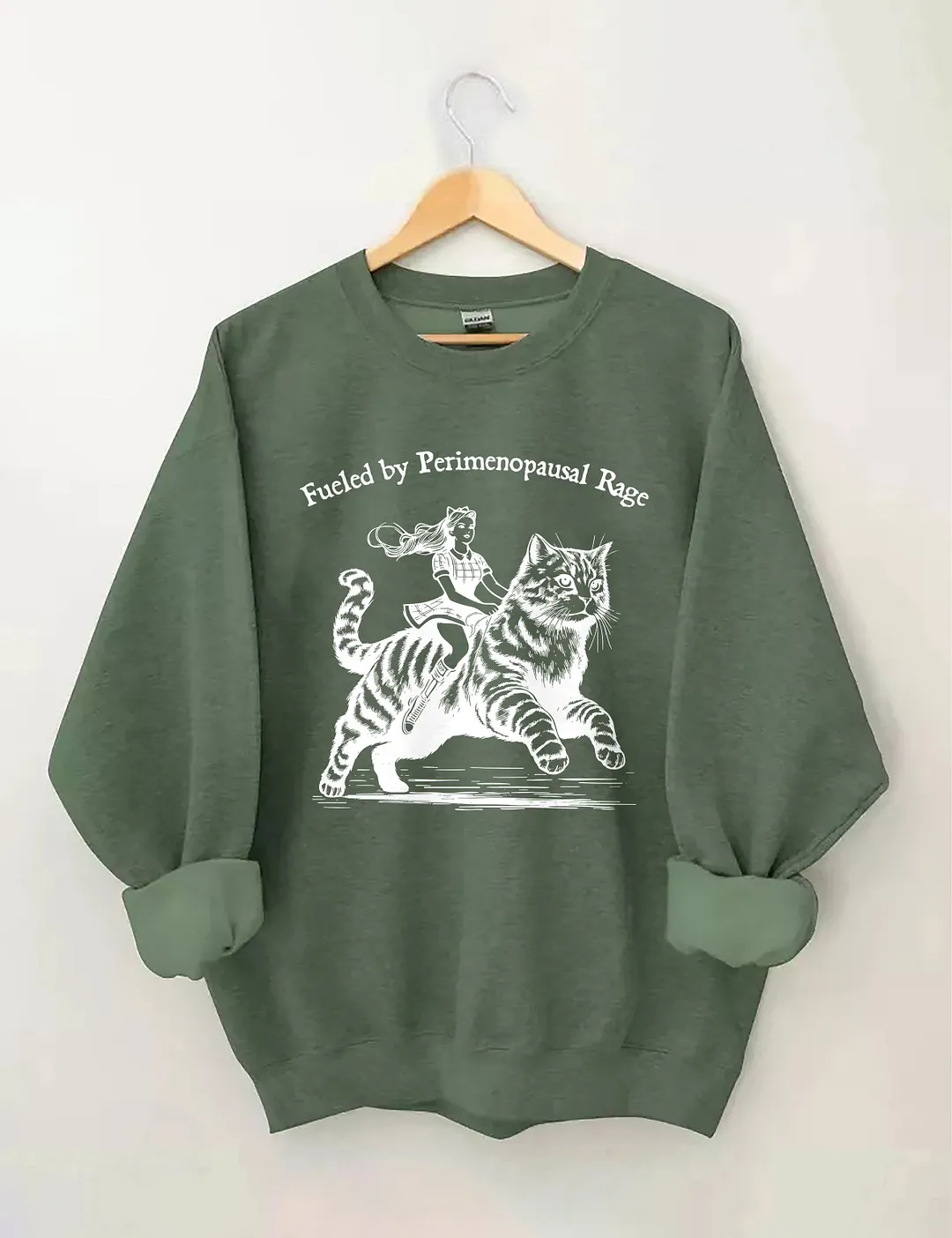 Fueled By Perimenopausal Rage Sweatshirt