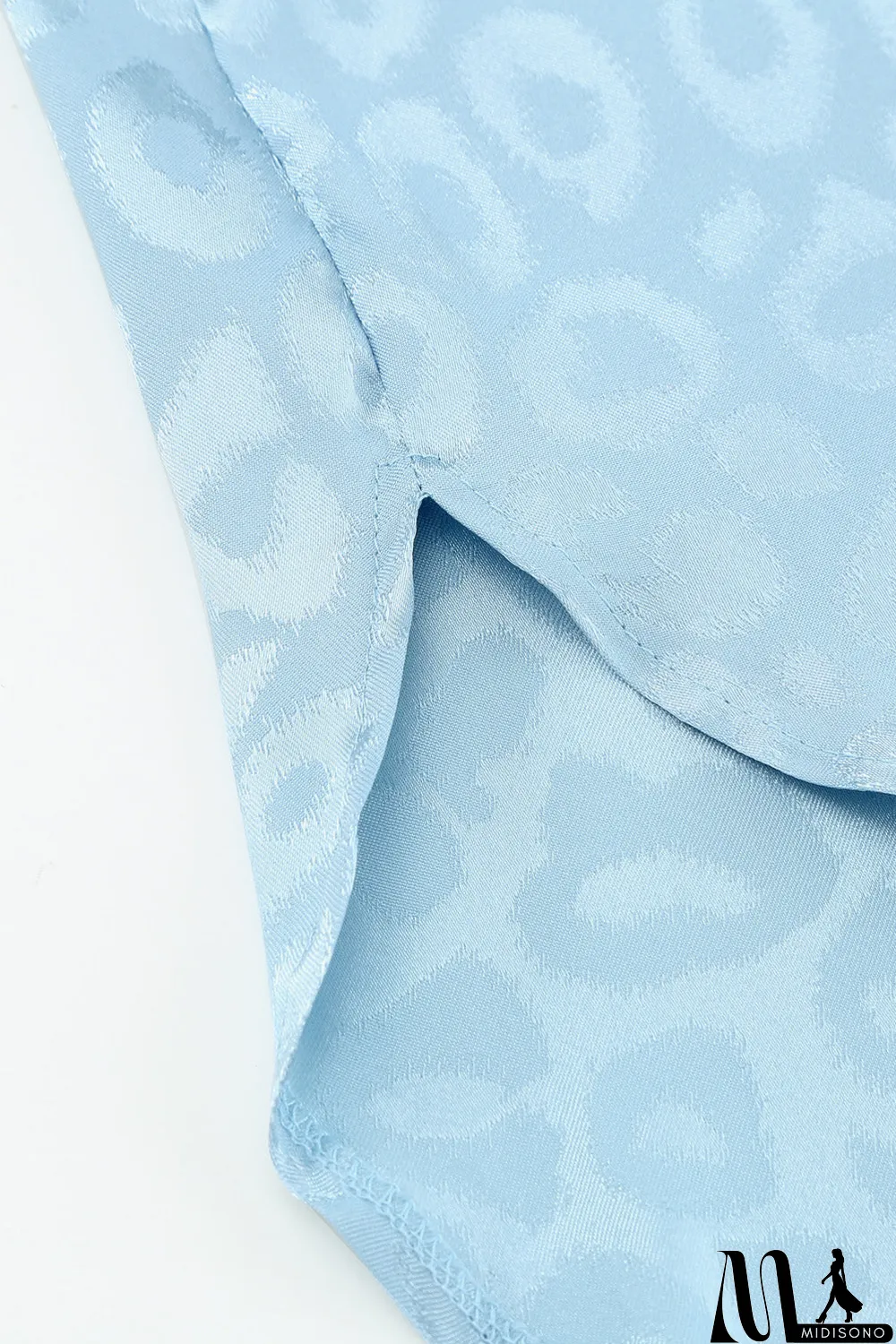 MidiSono - Embossed Button Shirt