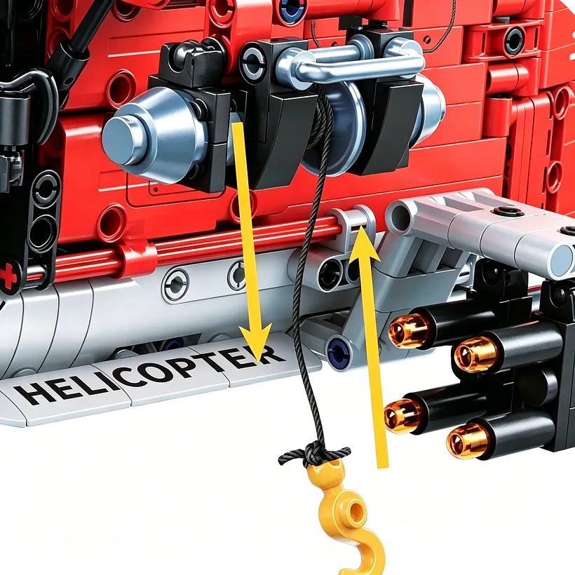 KAVOWORLD 99918 MZ-20 Armed Rescue Helicopter Combat Modified