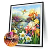 (5 Sizes) Flower-Full Square Diamond Painting