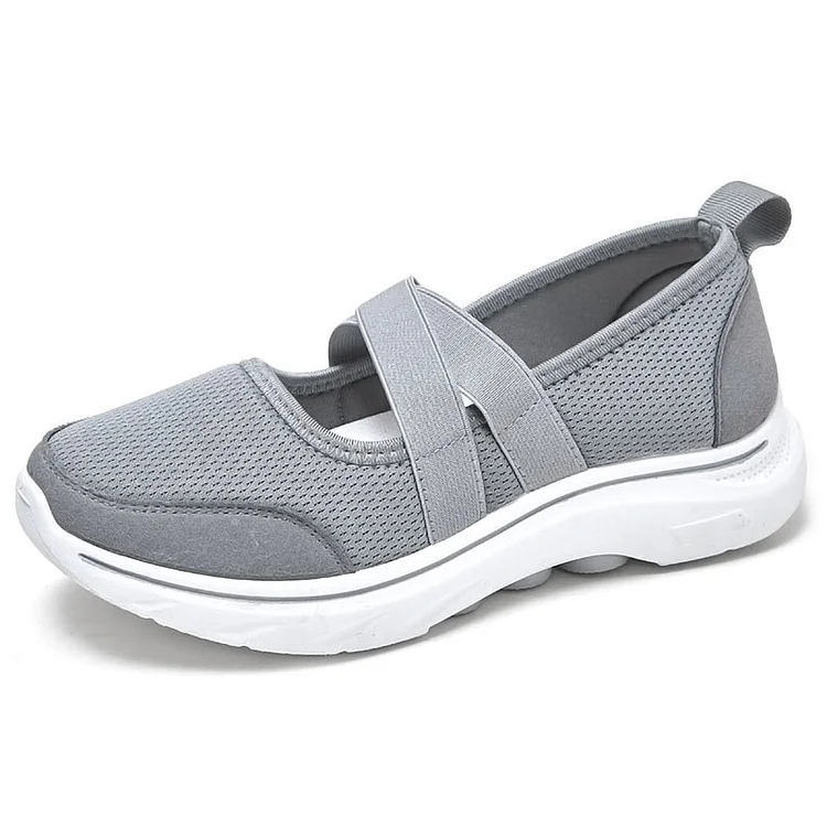 Extra Wide Width Slip On Arch Support Trainers Hands Free Walking Shoes  Stunahome.com