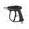 1Pc Car Wash Jet 16MPa Auto Cleaning Gun Copper Soap Gun Sprayer Car Accessories