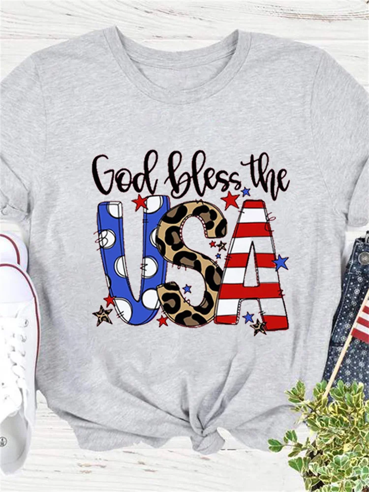 God Bless The USA T Shirt