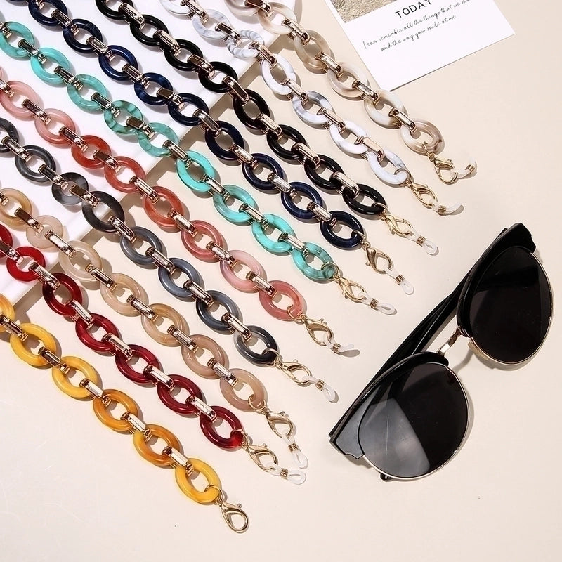 Retro Acrylic Anti-lost Glasses Chain Lanyard Jewelry