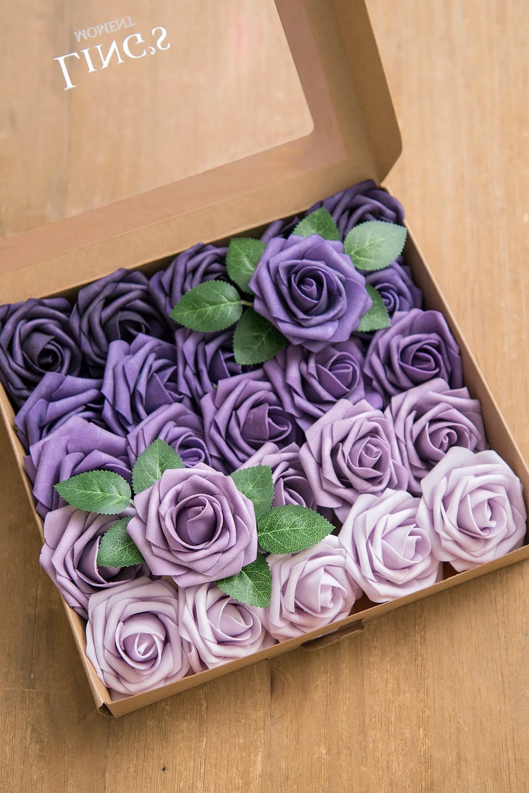 3" Foam Rose with Stem - 56 Colors