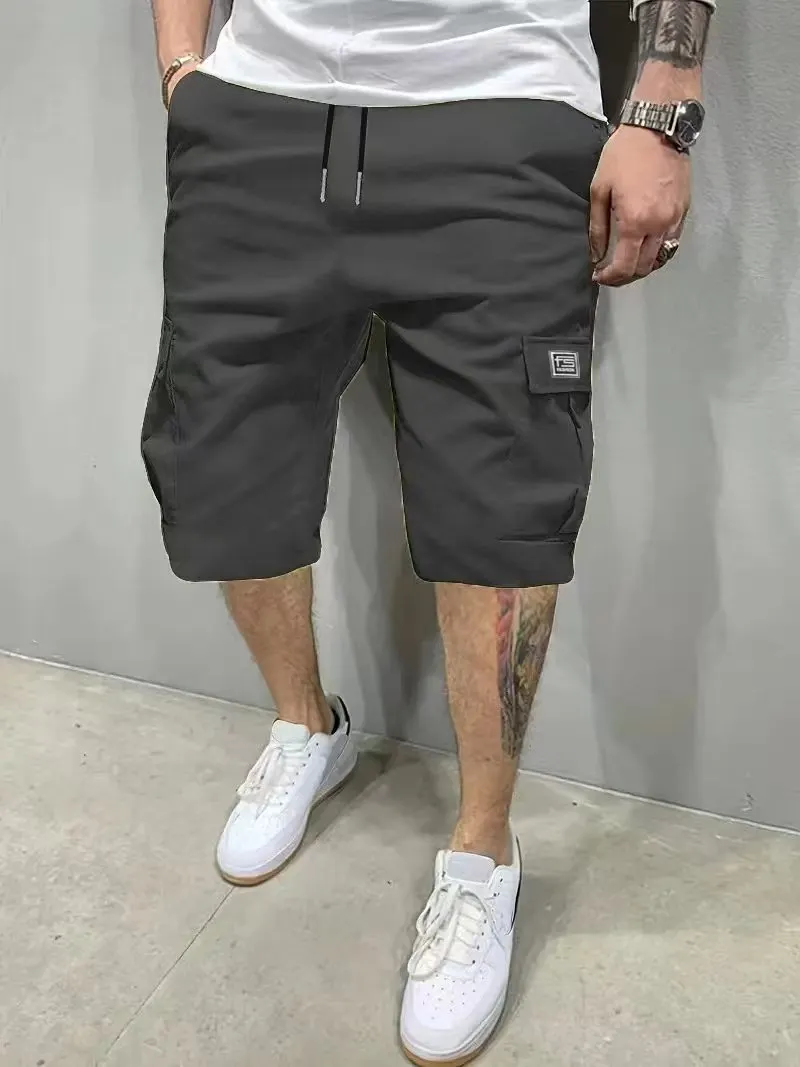 Gray StreetFlex cargo shorts
