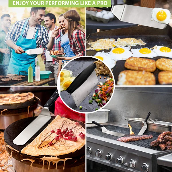 SAKER® BBQ Spatula and Holder Set