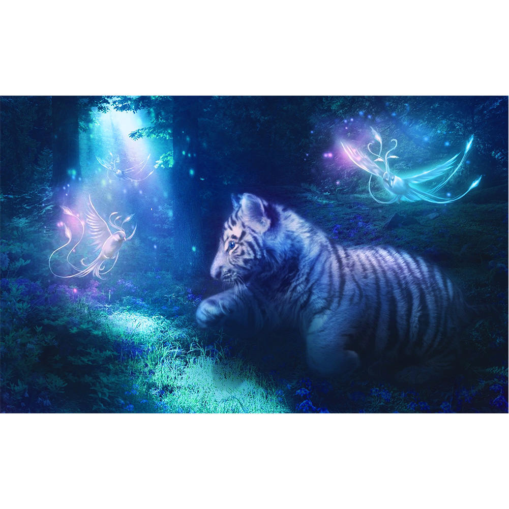 

Tiger Spirit Bird - 1000 Pieces Jigsaw Puzzle, 501 Original