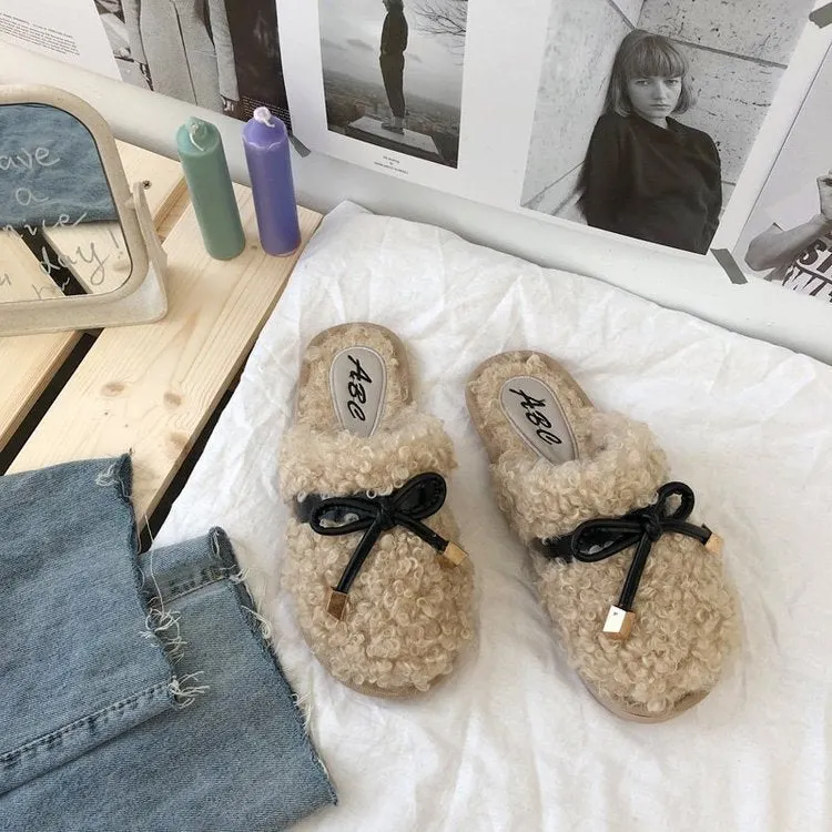 Ladies Autumn and Winter New Style Cotton Slippers, Home, Indoor, Daily Warmth, Thick-soled Slippers