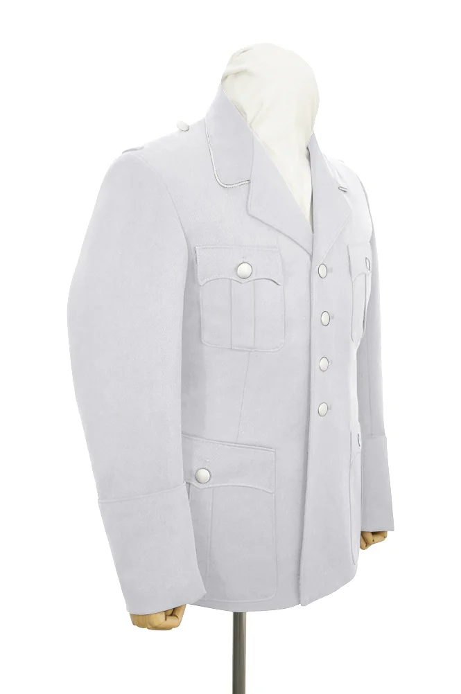   Luftwaffe German M33 General Officer White Gabardine Jacket Dress Tunic German-Uniform
