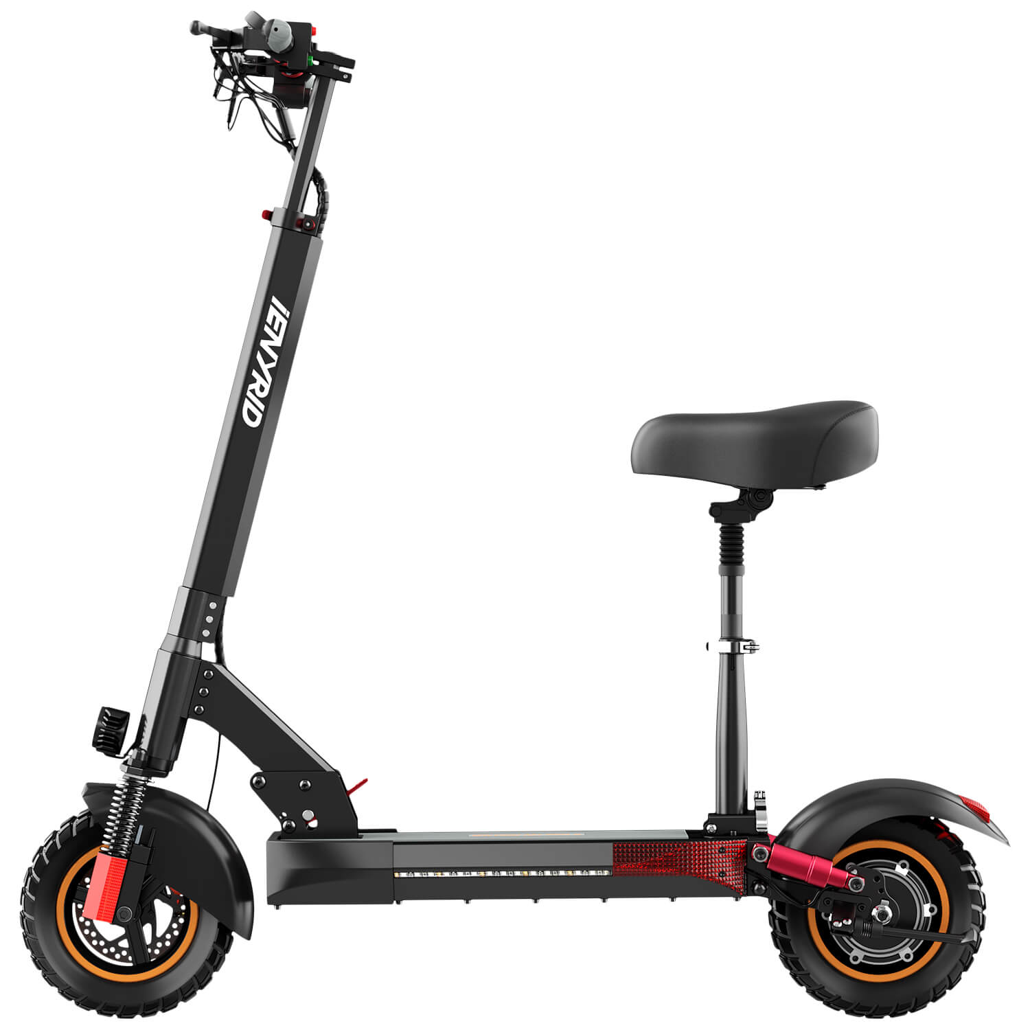 IENYRID M4 Electric Scooter With Seat 45KM/h Max Speed 48V10AH Battery 600W Motor long range 30 km single charge, max load 150kg(Pre-sale) Ienyrid-eu