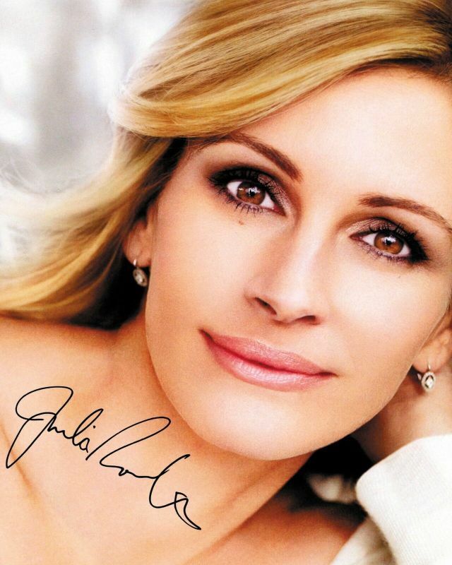 Julia Roberts Autograph Signed Photo Poster painting Print