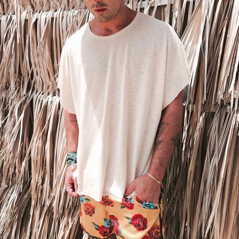 Beach Holiday Bat Sleeve T-shirt