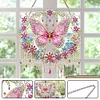 Diamond Painting Acrylic Streamer Butterfly Pendant for Wall Window