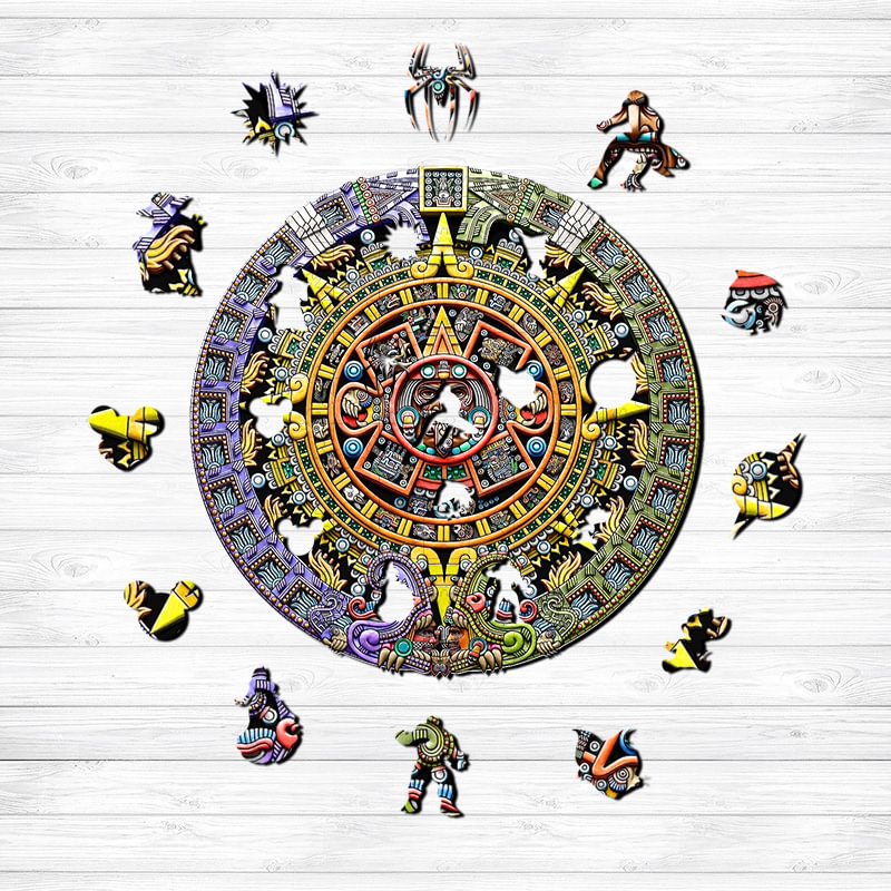 Ericpuzzle™ Ericpuzzle™ Aztec Sun Wooden Puzzle