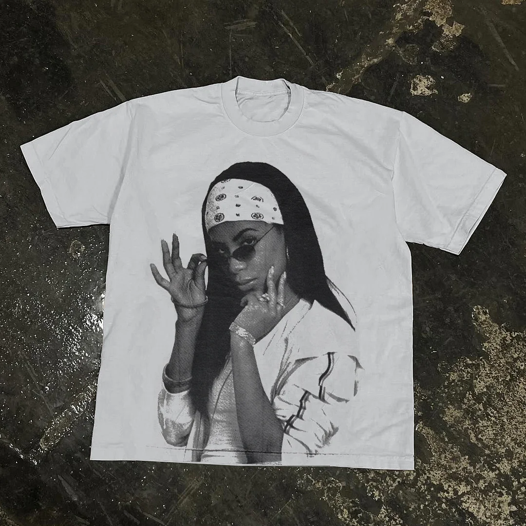 Aaliyah Print Short Sleeve T-Shirt