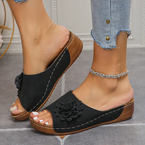 😍Last Day 55% OFF😍-Women's Comfy Wedges Heels Orthopedic Sandals