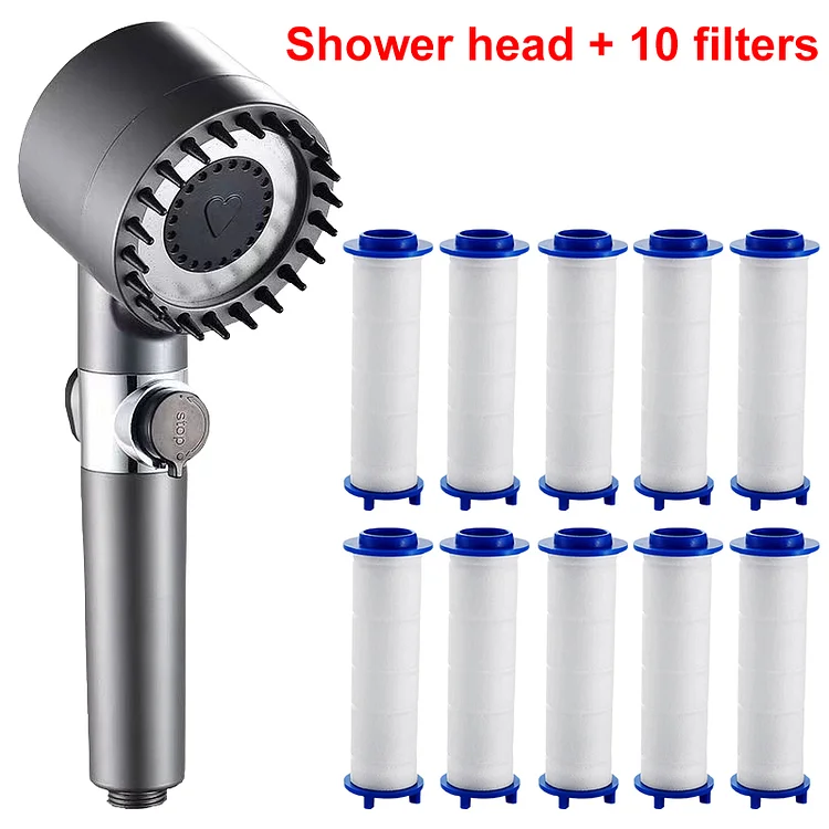 Pressurized shower head
