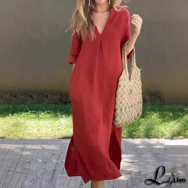 Sleek and breezy Dress