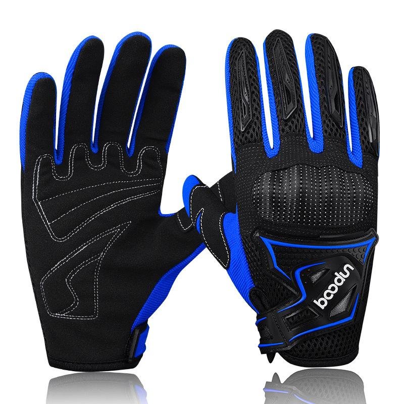 Cycling off-road racing breathable handguard hard shell motorcycle gloves tacday