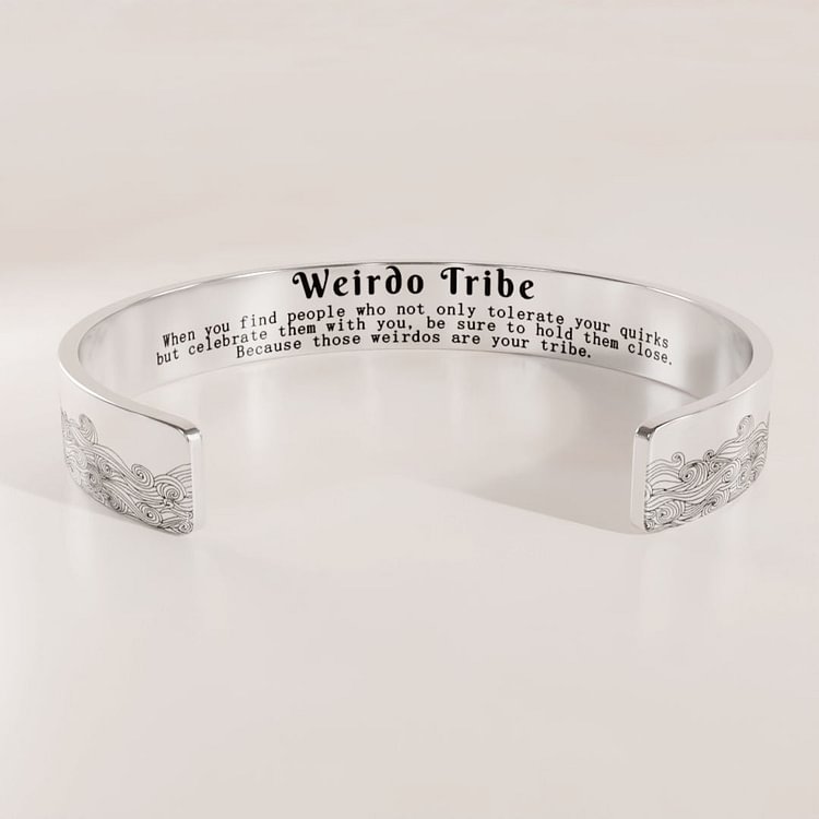 For Friends - Weirdo Tribe Cuff Wave Bracelet