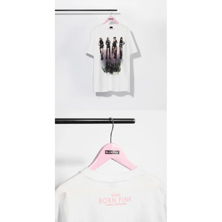 BLACKPINK World Tour BORN PINK JAPAN Pink Venom Photo T-shirt