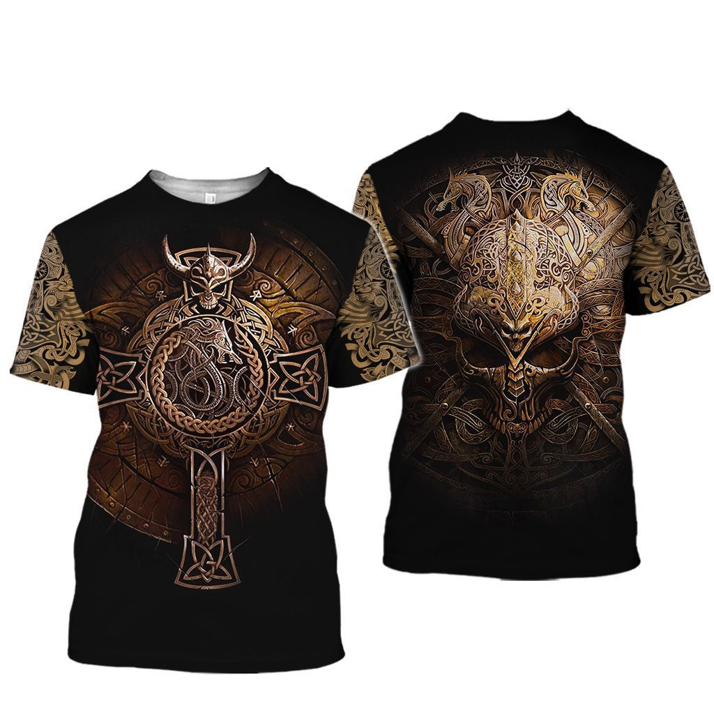 Viking-Themed T-Shirt: A Fusion of Myth and Artistry