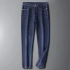 2023 Men's New Winter Business Casual Straight Stretch Jeans